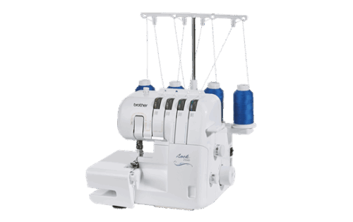 Overlocksteken met 3 of 4 draden