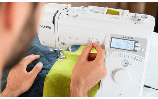 Ook leuk als kindernaaimachine door de snelheidsbegrenzer