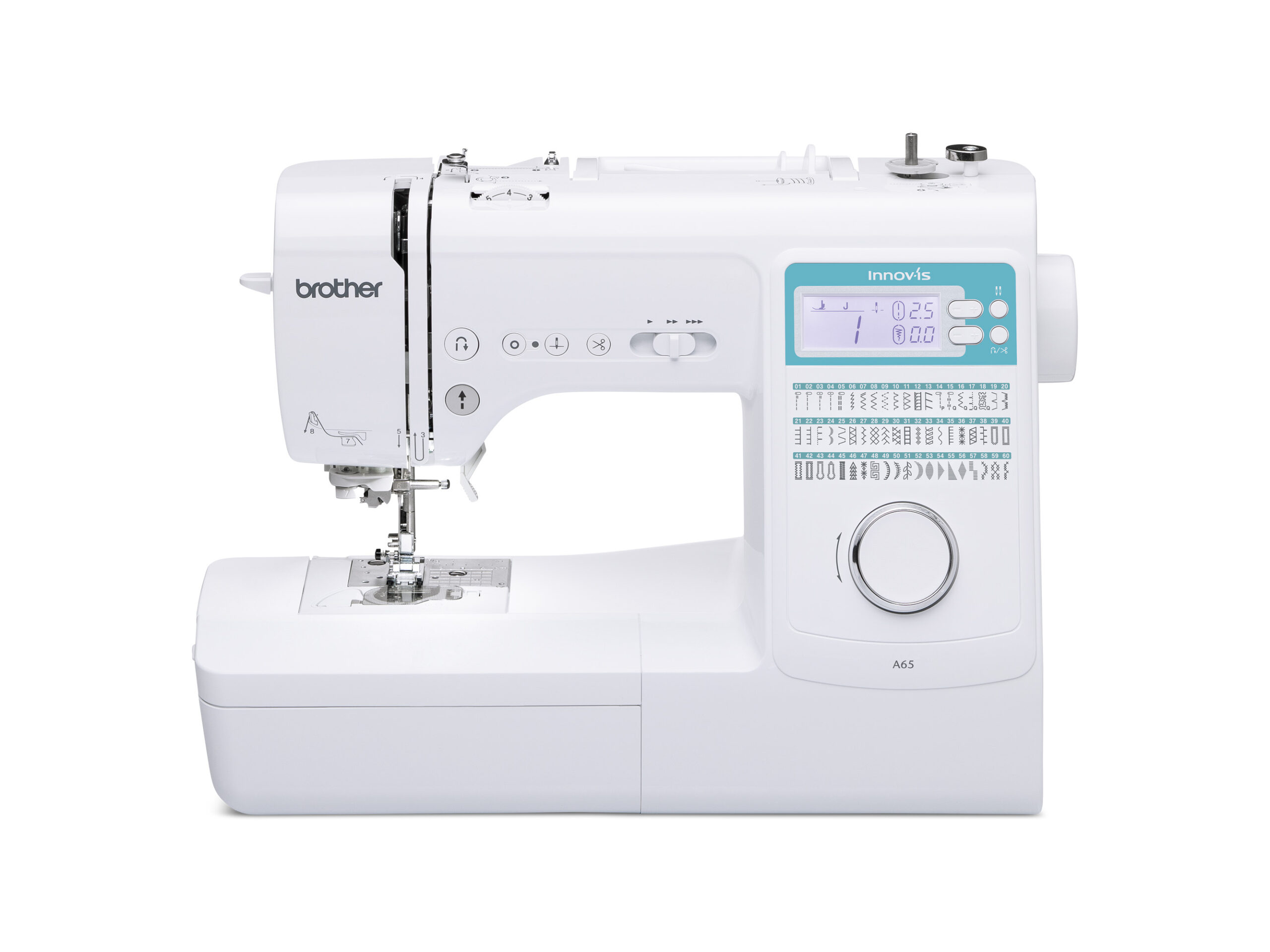 Brother-A65-1 met een harde beschermkap