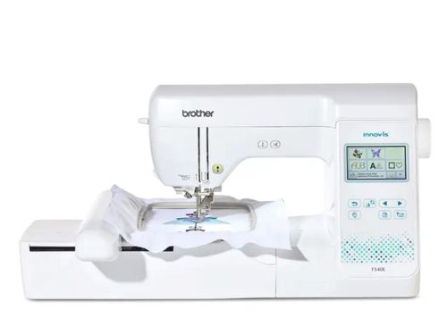 Maak indruk met de stijlvolle Innov-is F540E-borduurmachine. Eenvoudig te gebruiken