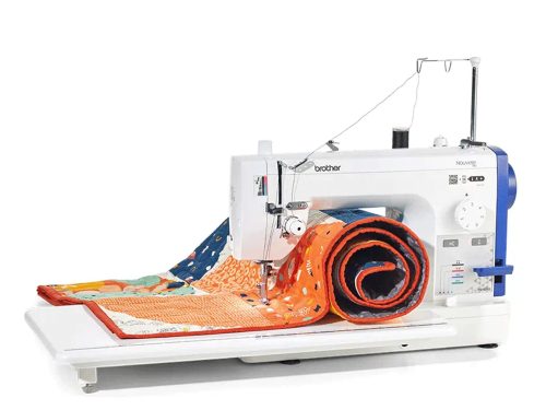 Een naaimachine die het zware werk aankan. De Brother PQ1600S rechtstik -naaimachine biedt snelheid