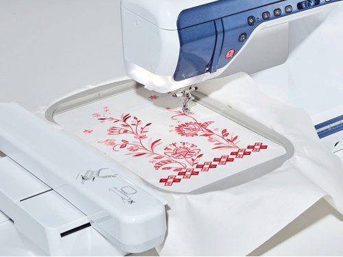 Groot borduurgebied van 300 x 200 mm - ideaal voor grote projecten