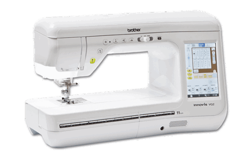 Naai- en quiltmachine met een lange vrije arm van 285 mm